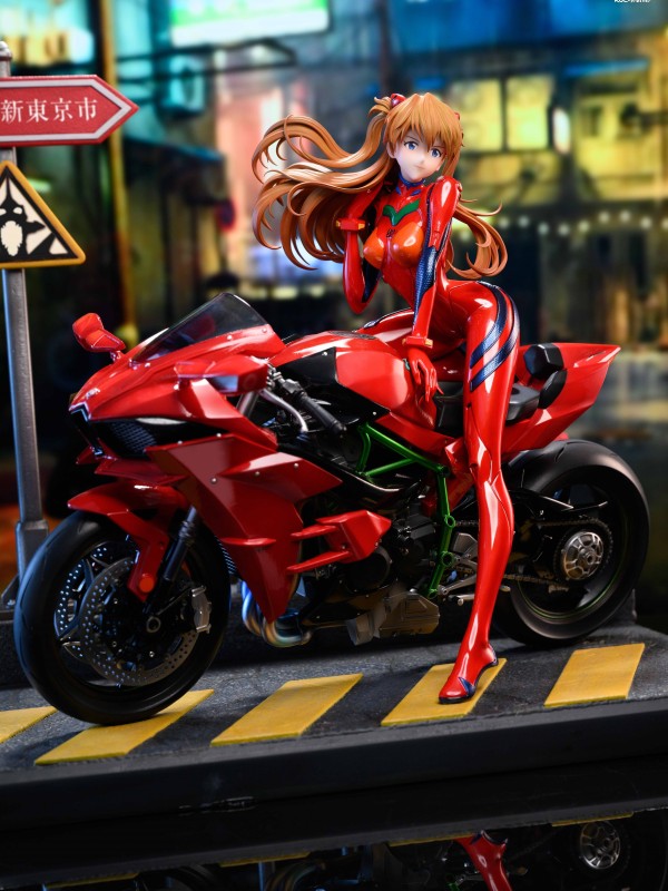 Kol Studio EVA Moto Girl Asuka Hot Sexy 1/6 Statue
